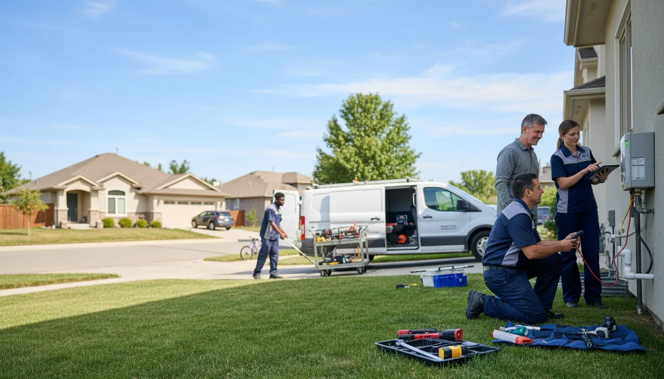 Tankless water heater service in Amesbury, MA